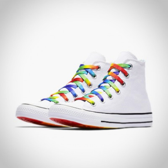 Converse Gay Pride LGBT Hi Top Limited 157375C - Picture 2 of 8